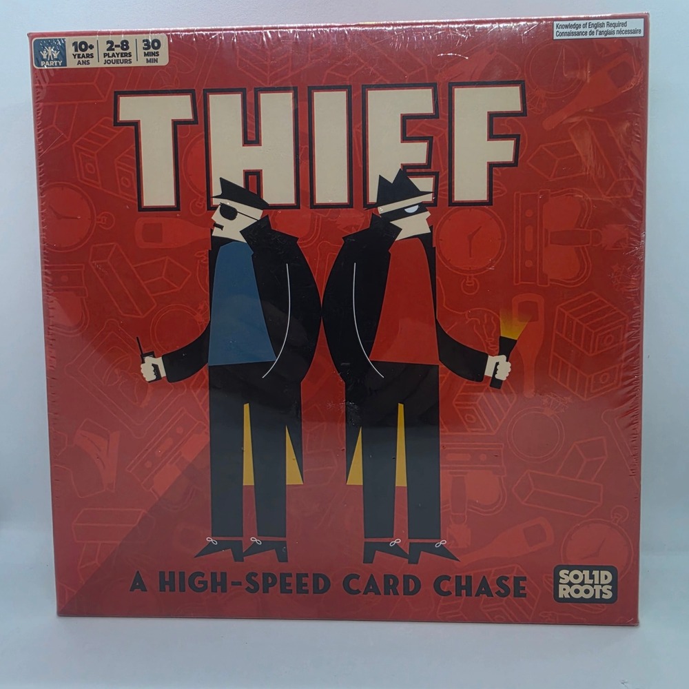 Thief A High-Speed Card Chase Board Game Solid Roots Spin Master New Sealed